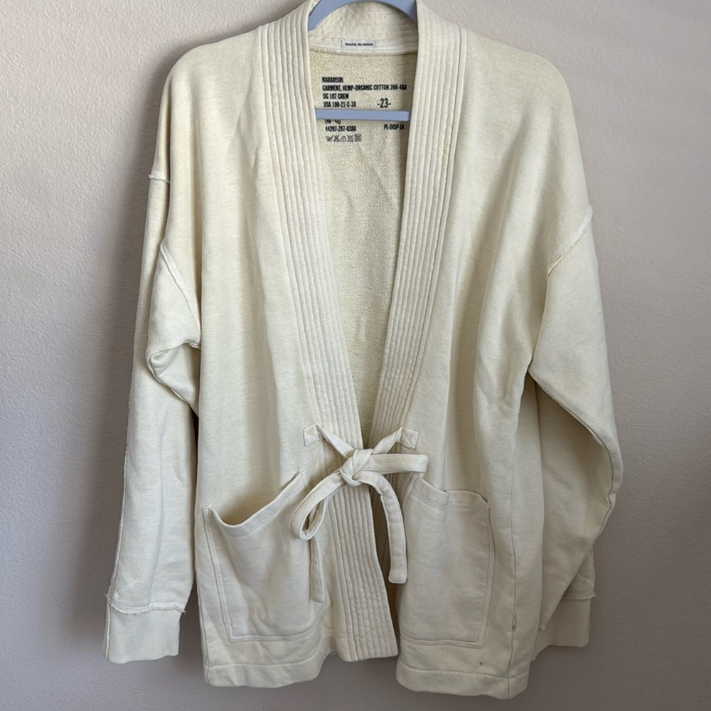 Maharishi Hemp Organic Sweat Kimono